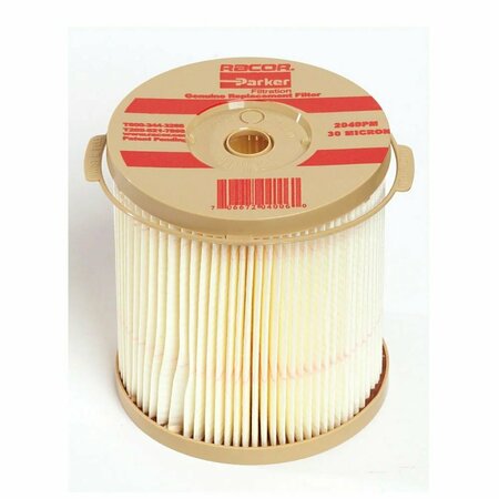 PARKER RACOR Replacement Cartridge Filter Element for 900 Turbine Series Filters 30 Mic 2040PMOR